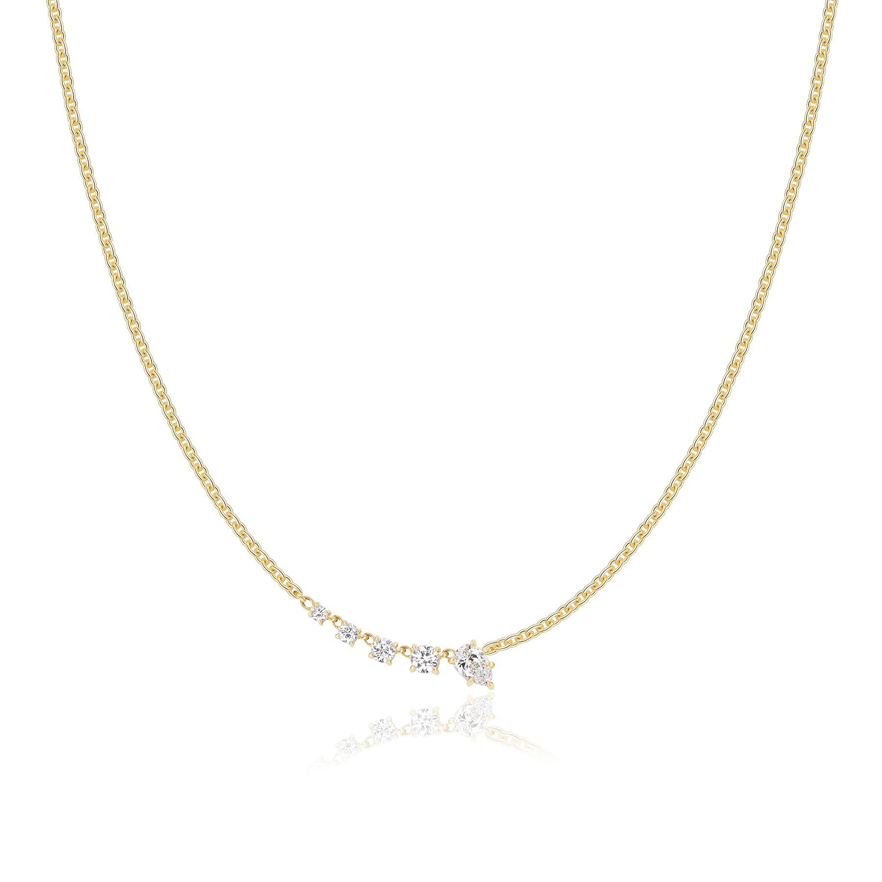 Twpa　CAST OF VICES Low Res necklace Mini Bias Necklace – Vice Versa Jewelry