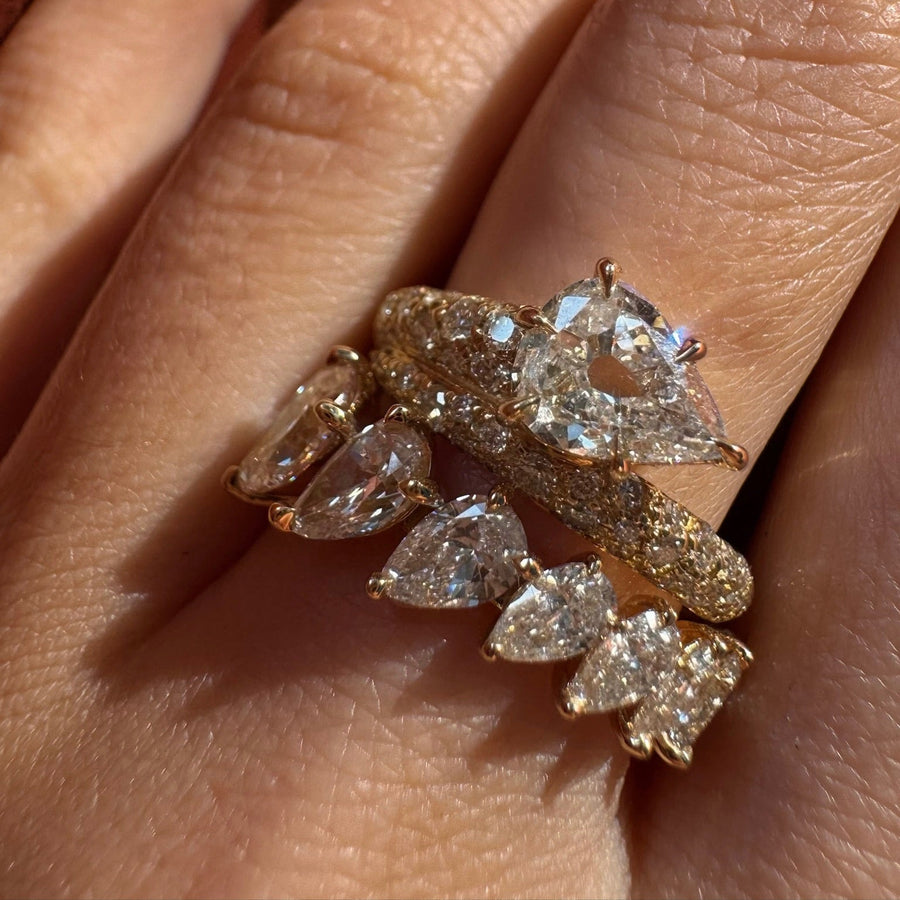 Diamond Boa Ring