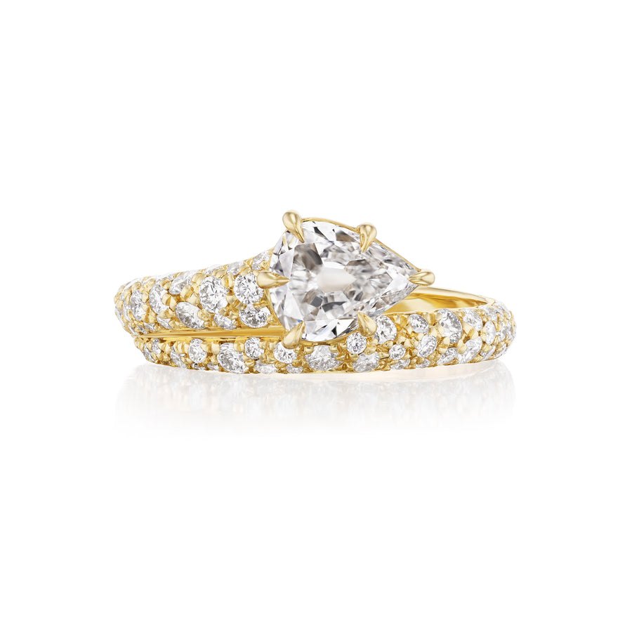 Diamond Boa Ring