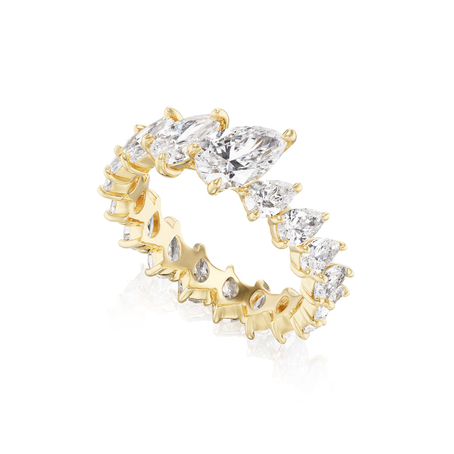 Bias Crescendo Ring