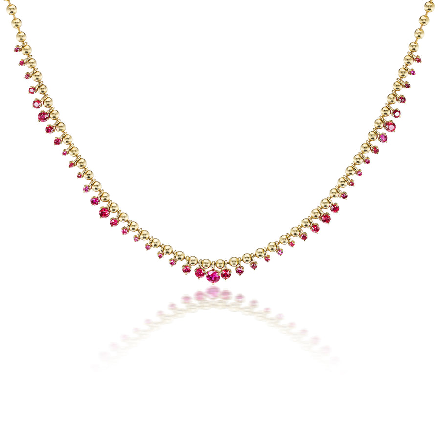 Kin Necklace with Rubies